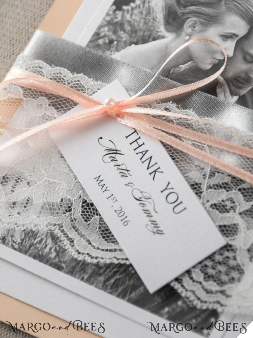 THANK YOU CARDS rustic thank you note
