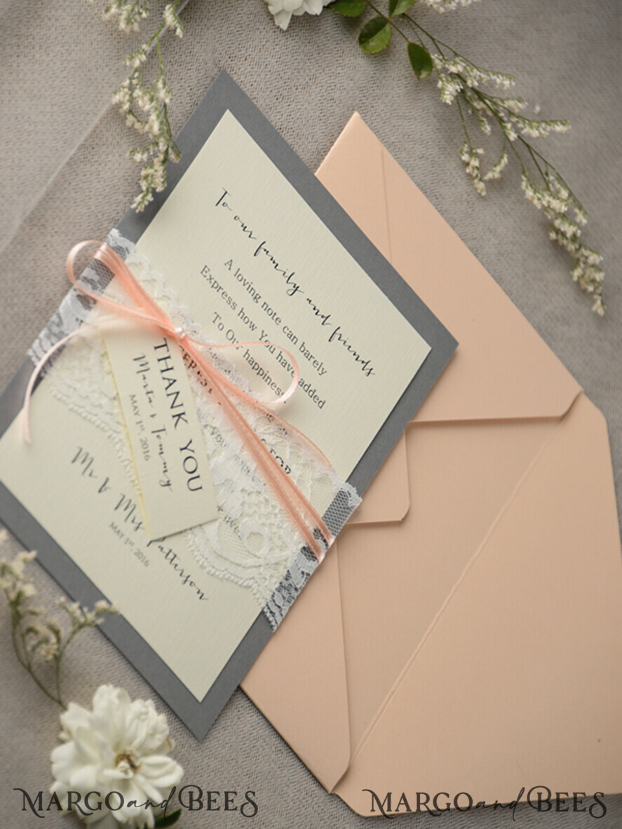THANK YOU CARDS rustic thank you cards
