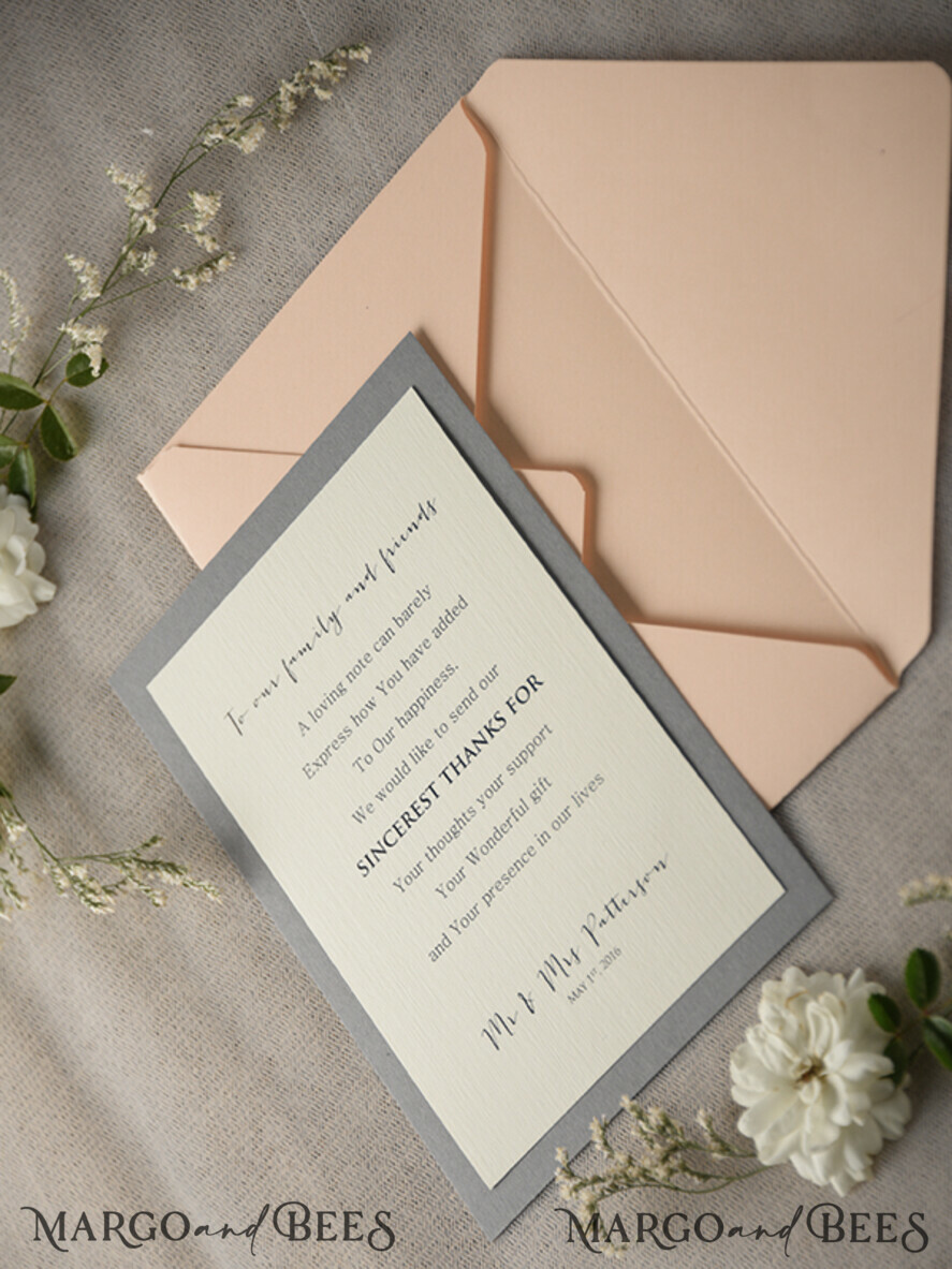 THANK YOU CARDS rustic thank you cards