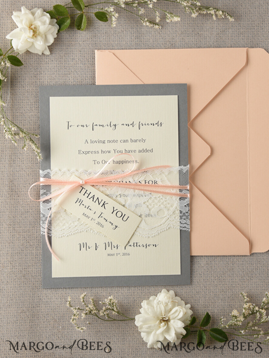 THANK YOU CARDS rustic thank you cards
