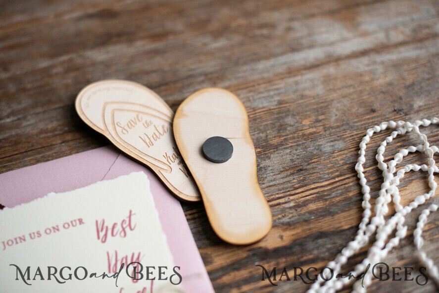 SAVE THE DATES beach travel magnets Personalised Beach Save the Date Magnets and Card, Travel Wedding Save The Dates , Wedding Destination Save The Date Cards