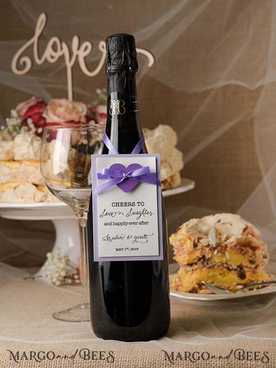 Rustic prosecco label