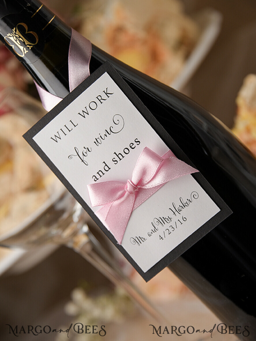 Rustic wine label