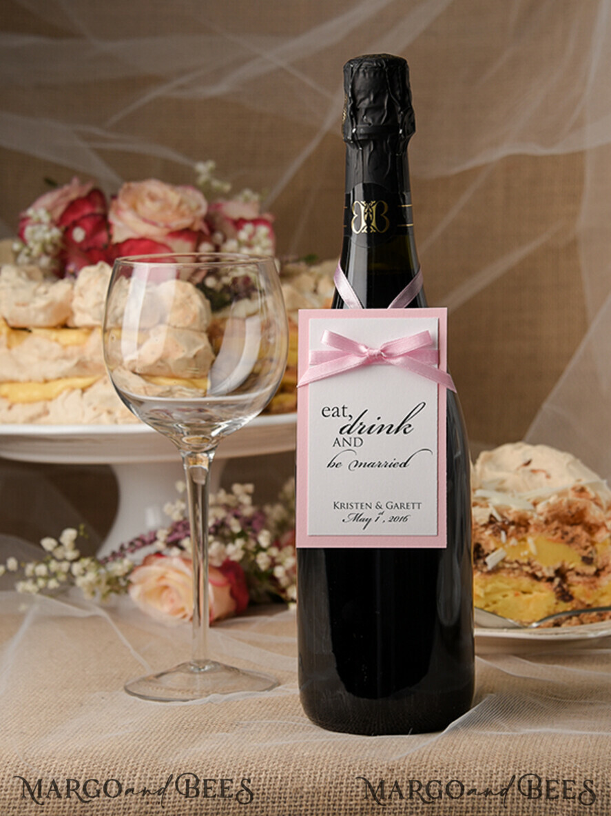 Rustic drink labels