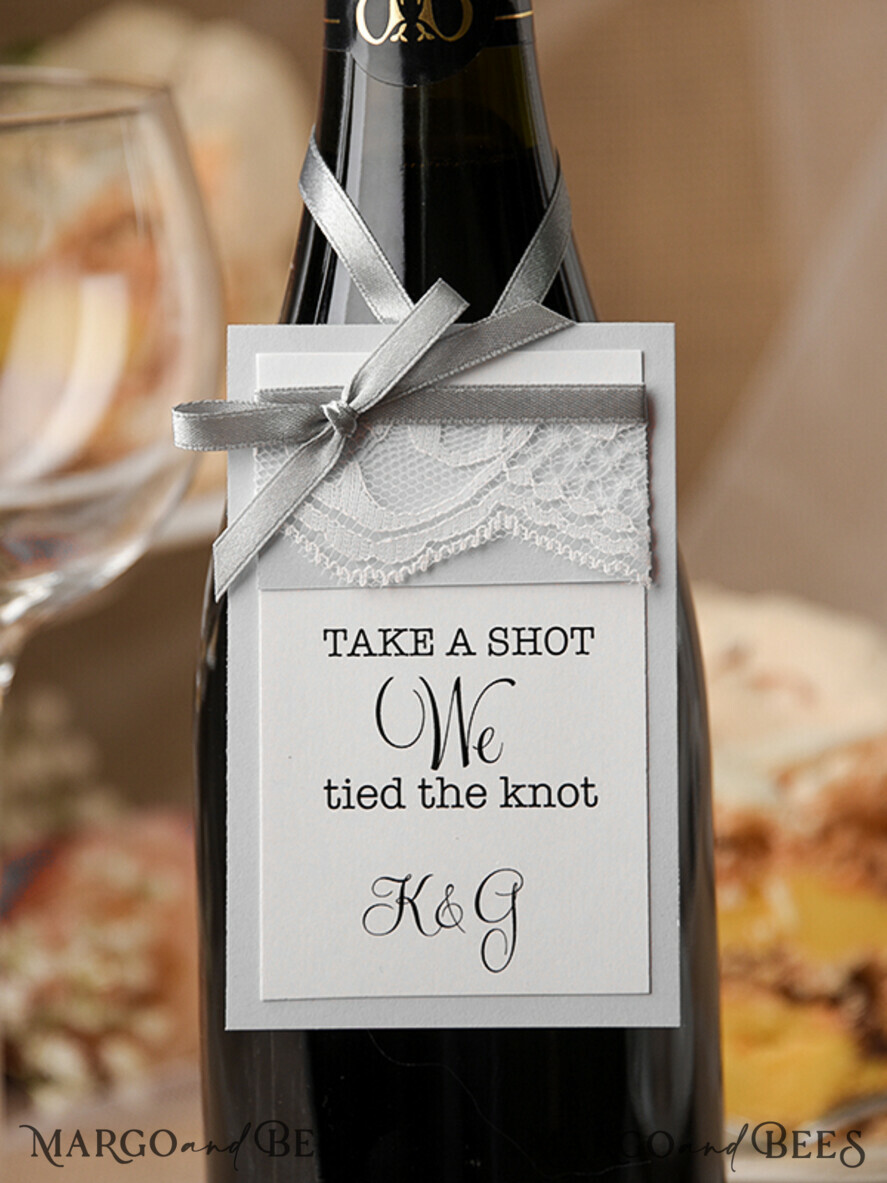 Rustic wine label