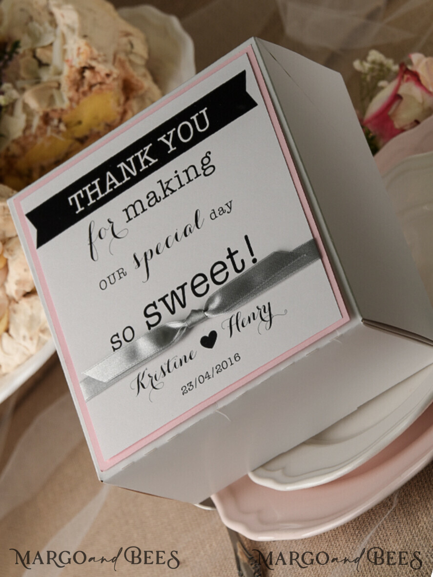 RUSTIC wedding cake box