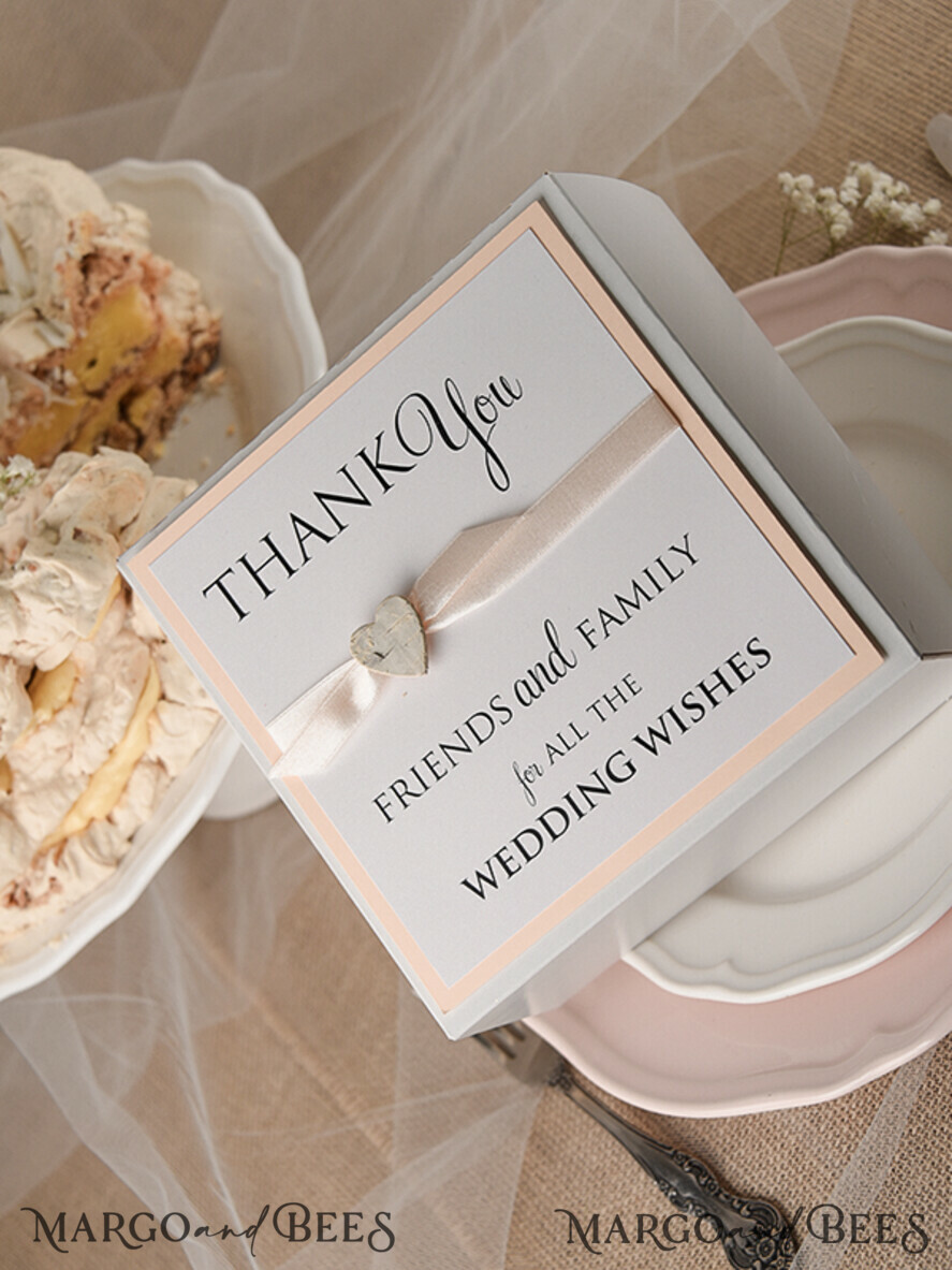 RUSTIC wedding cake boxes