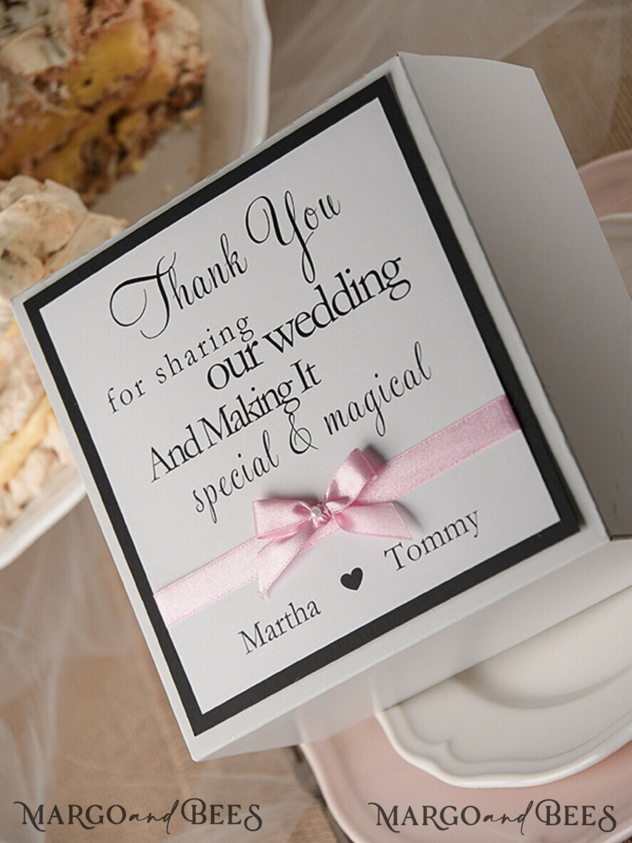 RUSTIC wedding cake box