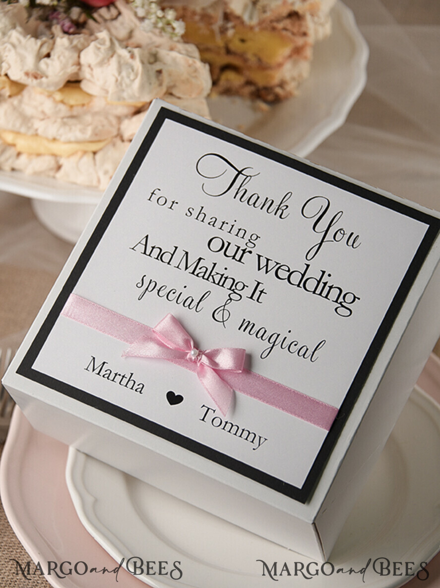 RUSTIC wedding cake box