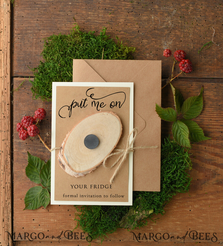 SAVE THE DATES rustic boho magnets Save the Date magnets, magnets cards