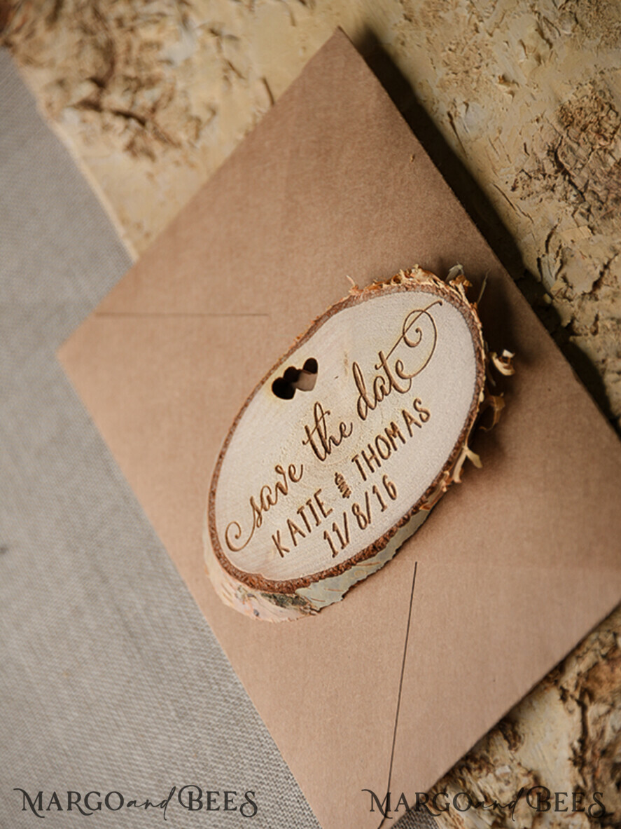 SAVE THE DATES rustic boho magnets Personalised Save the Date, Personalised Fridge Magnets