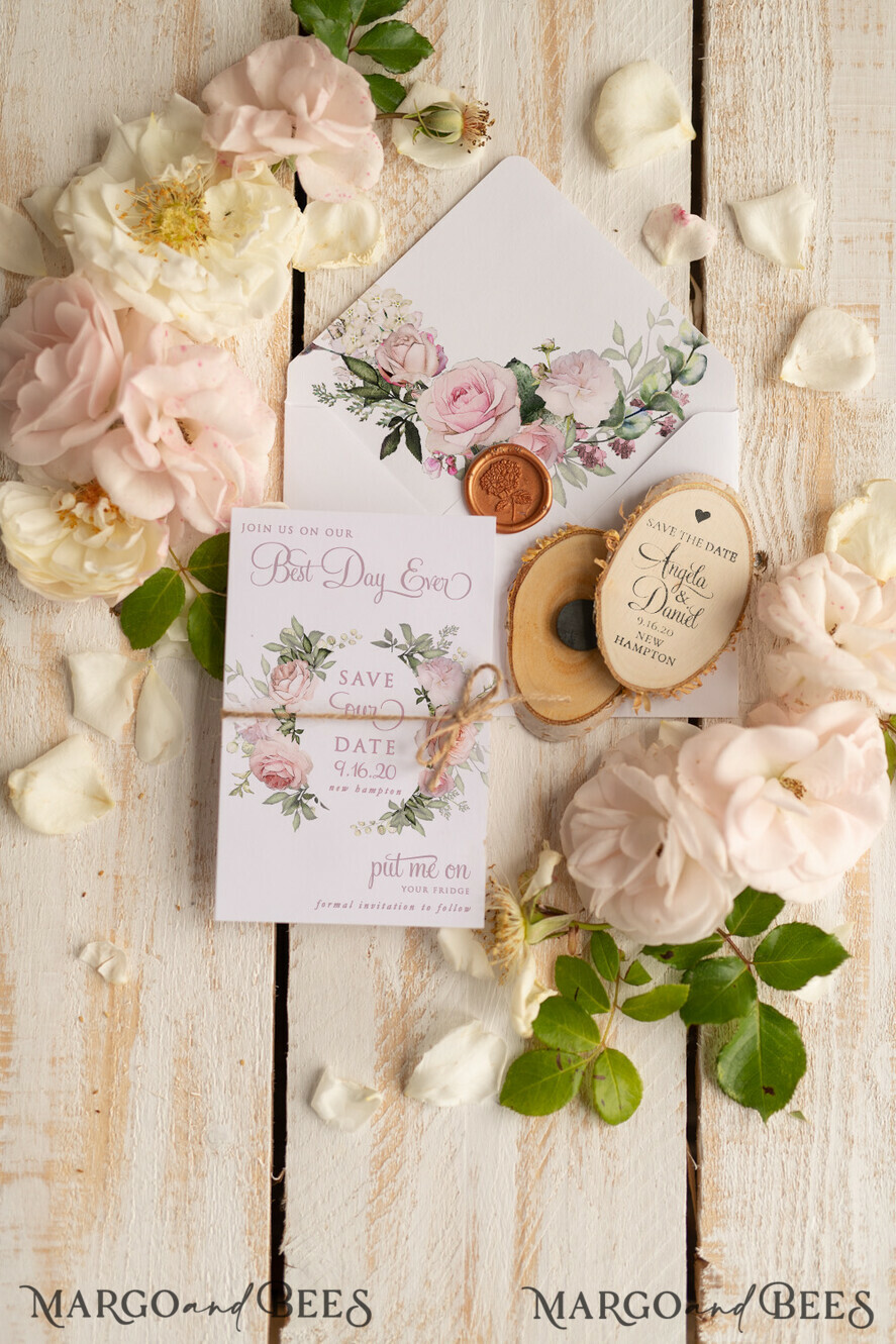 SAVE THE DATES rustic boho magnets Beautiful Save the Date card Personalised Wedding Save The Date Card and wood slice Magnet, Boho Save Our Date Magnets, save our dates Cards Rustic Wooden Magnets
