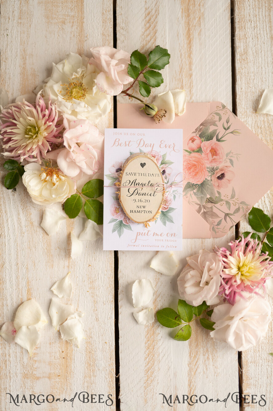SAVE THE DATES rustic boho magnets Personalised Wedding Save The Date Card and wood slice Magnet, Boho Save Our Date Magnets, save our dates Cards Rustic Wooden Magnets