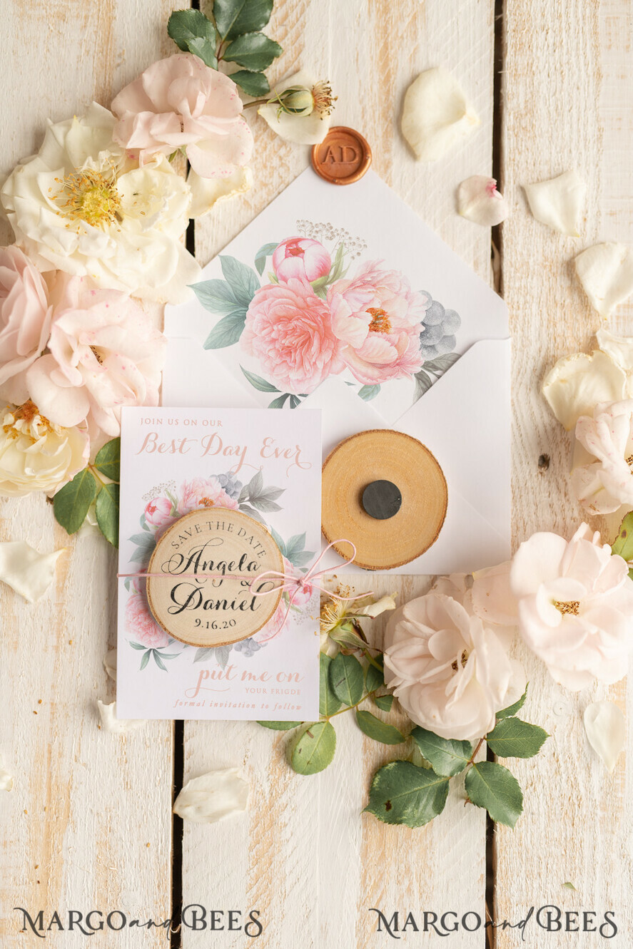 SAVE THE DATES rustic boho magnets Wedding Save the Date card Personalised Rustic magnet Personalised Wedding Save The Date Card and wood slice Magnet, Boho Save Our Date Magnets, save our dates