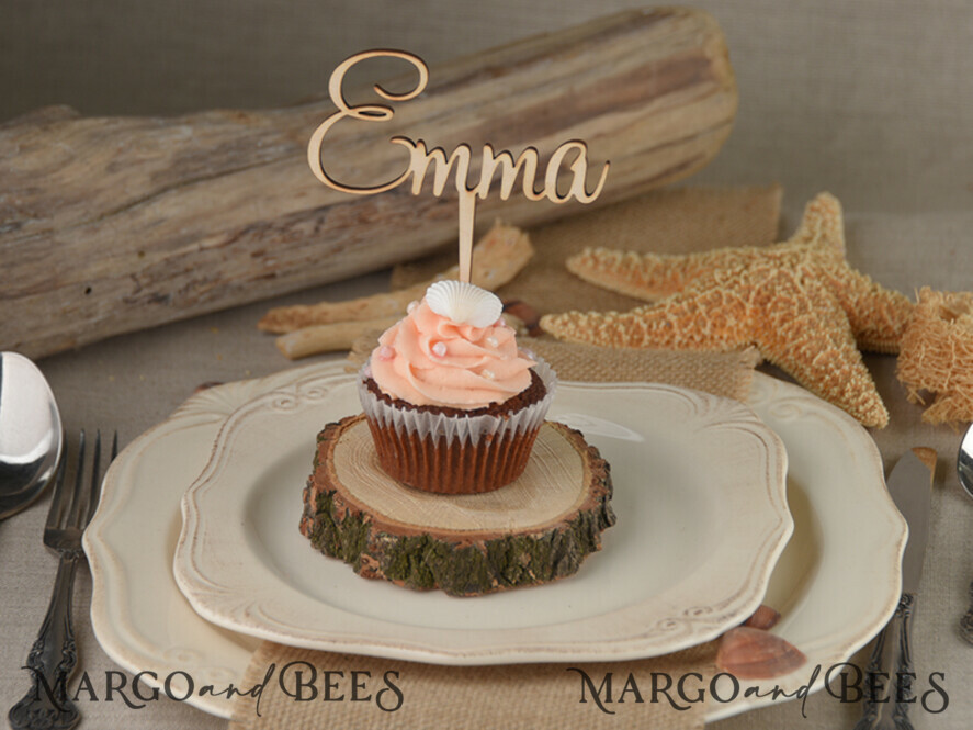 PLACE CARDS / TABLE CARDS Acrylic Gold Clear / Wood 3D Custom Wedding 3D Wood Place Cards with Stand, Rustic Name Wooden Escort Cards, Boho Laser Cut Name Cards, Guest Names Wedding Cards, Wood Wedding Escort Cards