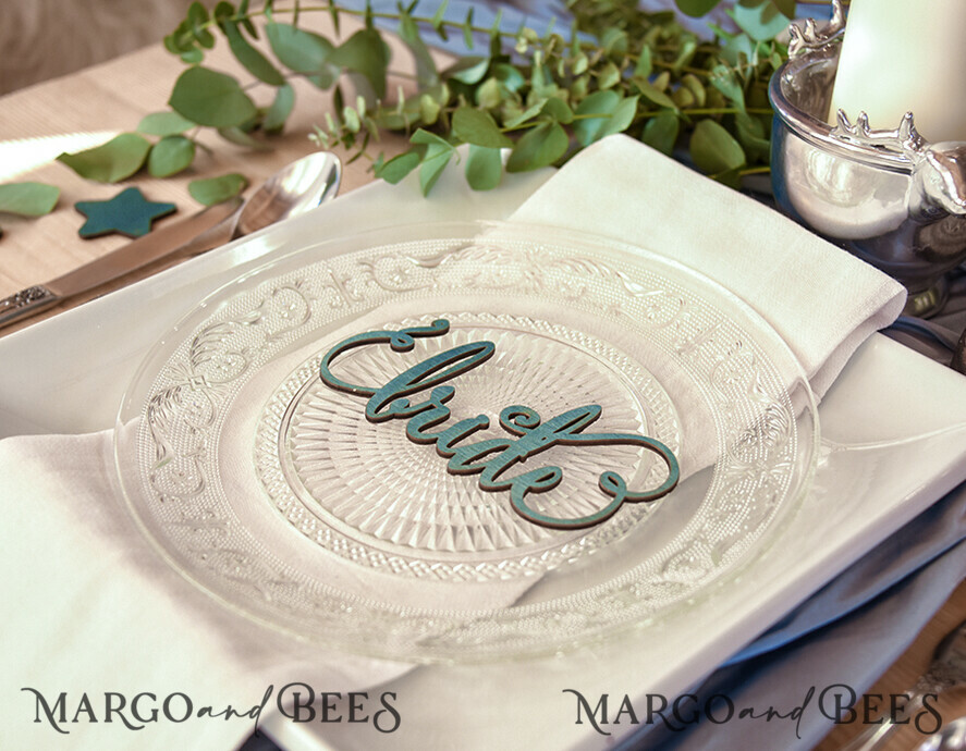 PLACE CARDS / TABLE CARDS Acrylic Gold Clear / Wood 3D Custom Wedding 3D Wooden Place Cards, Rustic Name Wooden Escort Cards, Boho Laser Cut Name Cards, Dusty Blue Laser Cut Guest Names Wedding Cards, Editable Text