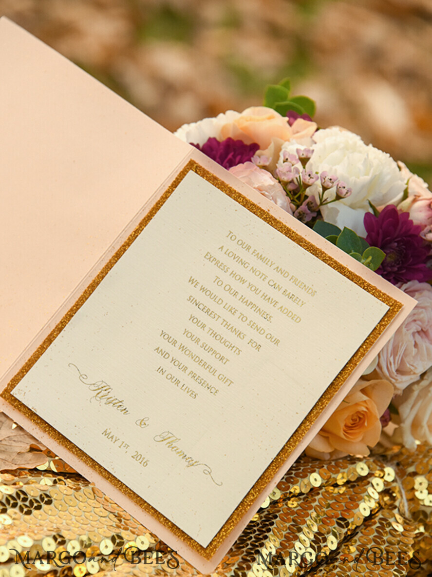 Thank you Wedding Set