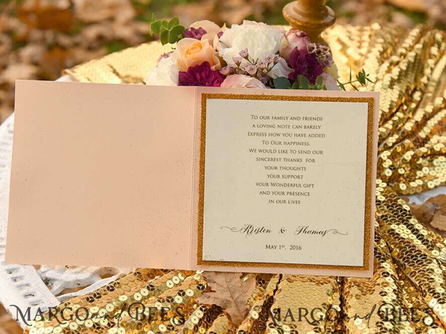 Thank you Wedding Set