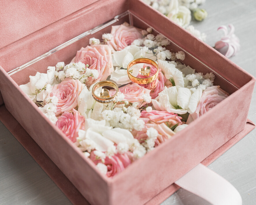 RING BEARER BOXES & PILLOWS Velvet ring box for wedding ceremony Luxury Velvet Wedding rings Box, Elegant Wedding Box velvet blush Pink, Delicate And Handmade Wedding rings Box