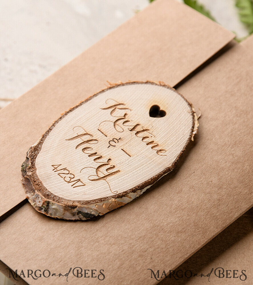 Personalised Wedding invitations, fridge magnet invites