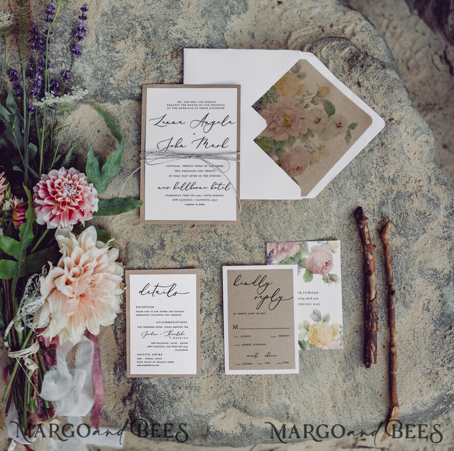 WEDDING INVITATIONS Modern Invites Floral Cards Vintage wedding invitations, recycled paper wedding invitations, white wedding invitations, black lettering, calligraphy, white envelope, vintage flowers, vintage flowers wedding invitations, floral wedding invitations, grey twine, white wedding stationery, vintage wedding accessories, floral wedding invitations, floral wedding cards, floral wedding stationery, floral wedding accessories