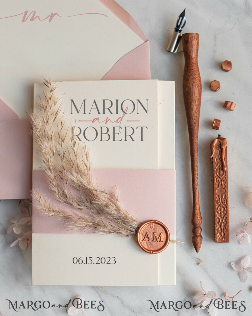 WEDDING INVITATIONS Modern Invites Floral Cards Print wedding invitations, Simple wedding invitation Suite • Romantic Wedding Stationery • Luxury wedding Invites
