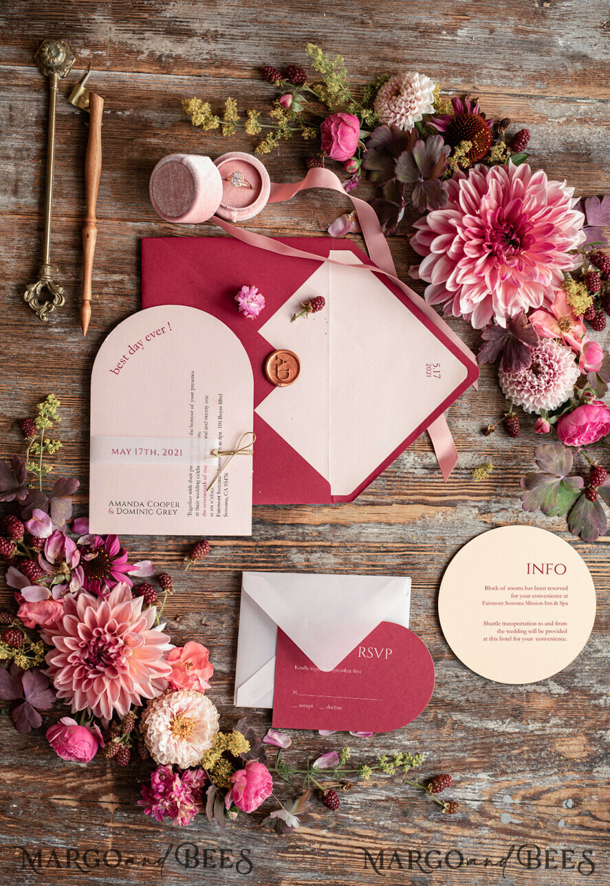 WEDDING INVITATIONS Modern Invites Floral Cards Beautiful wedding invitations, Modern wedding invitations• Modern Wedding Invitation Suite • Floral wedding Invites