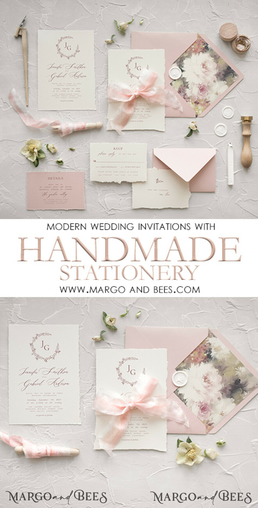 WEDDING INVITATIONS Modern Invites Floral Cards Wedding invitations UK, Simple wedding invitation Suite • Romantic Wedding Stationery • Luxury wedding Invites, original