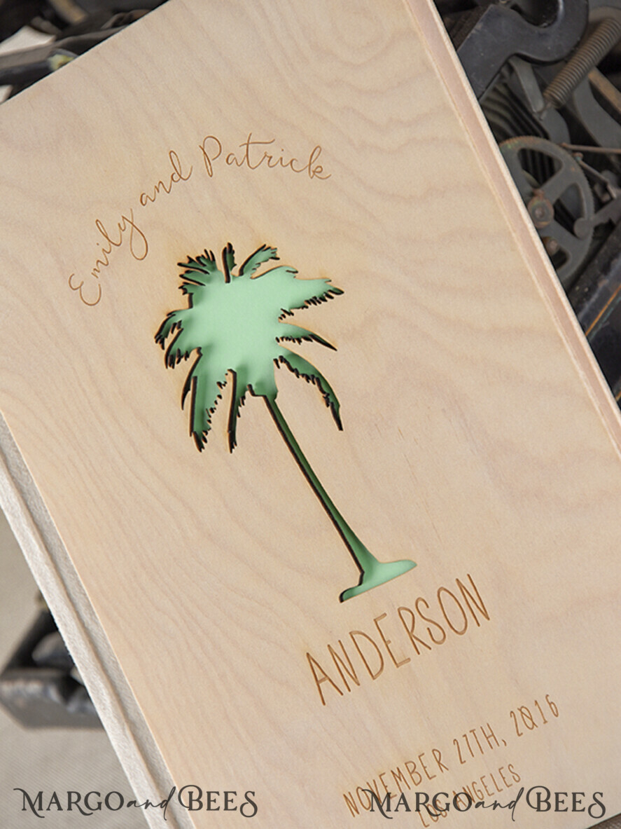 WEDDING GUEST BOOKS Rustic Wooden Engraved PhotoAlbum Presonalised Wedding Guest Book, Boho Instax Wedding Book Wooden Instax Photo Booth Album