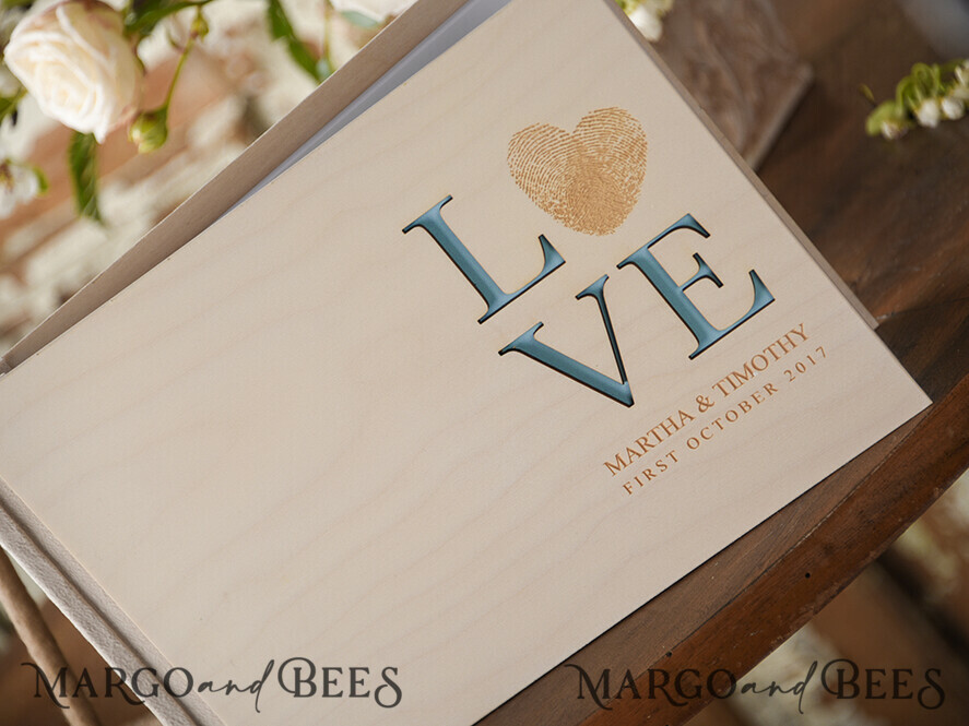 WEDDING GUEST BOOKS Rustic Wooden Engraved PhotoAlbum Wedding guestbook for polaroids, Wood Wedding Album Boho Photo Booth Book