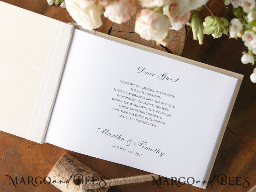WEDDING GUEST BOOKS Rustic Wooden Engraved PhotoAlbum Wedding guestbook for polaroids, Wood Wedding Album Boho Photo Booth Book