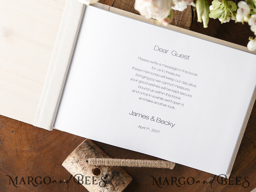 WEDDING GUEST BOOKS Rustic Wooden Engraved PhotoAlbum Preonalised wedding Guestbook, Boho Instax Wedding Book Wooden Instax Photo Booth Album
