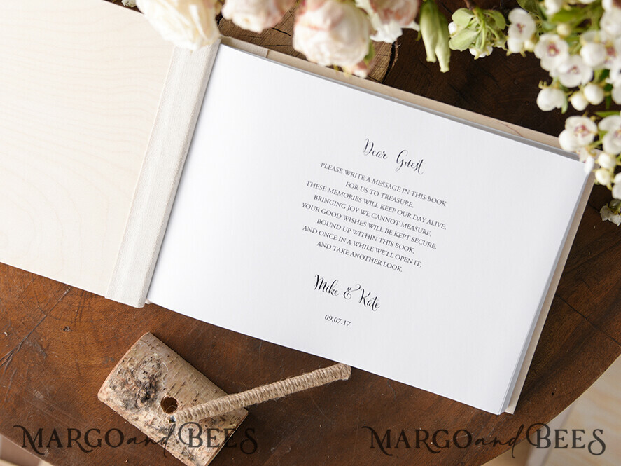 WEDDING GUEST BOOKS Rustic Wooden Engraved PhotoAlbum Preonalised wedding Guestbook, Boho Instant Photo Book Wooden Instax Wedding Photo Guestbook