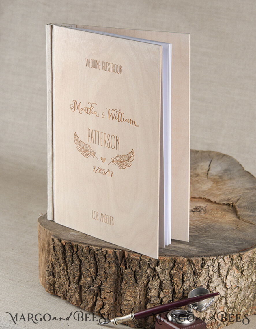 WEDDING GUEST BOOKS Rustic Wooden Engraved PhotoAlbum Wedding guestbook for polaroids, Boho Instax Wedding Book Wooden Instax Photo Booth Album