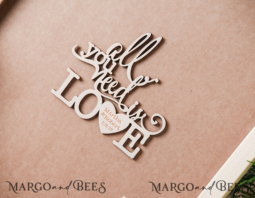 Preonalised wedding Guestbook, alternative