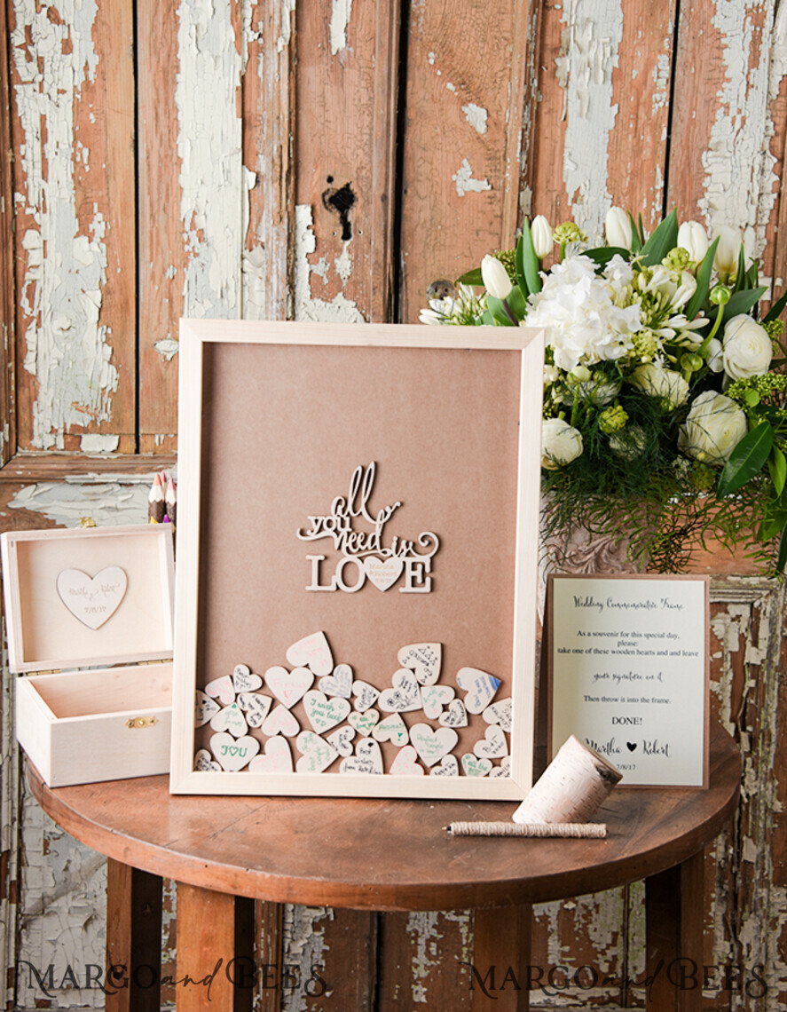 Preonalised wedding Guestbook, alternative