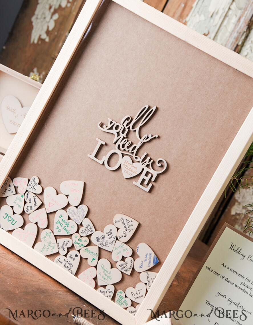 Preonalised wedding Guestbook, alternative