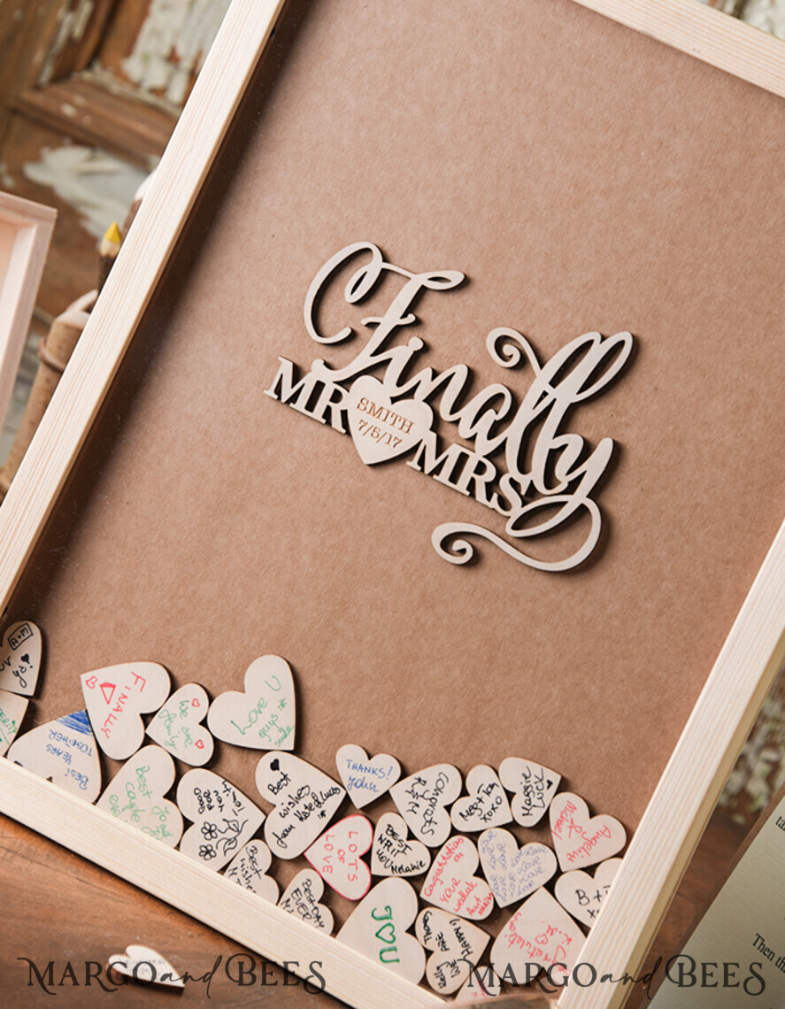 Presonalised Wedding Guest Book, unique