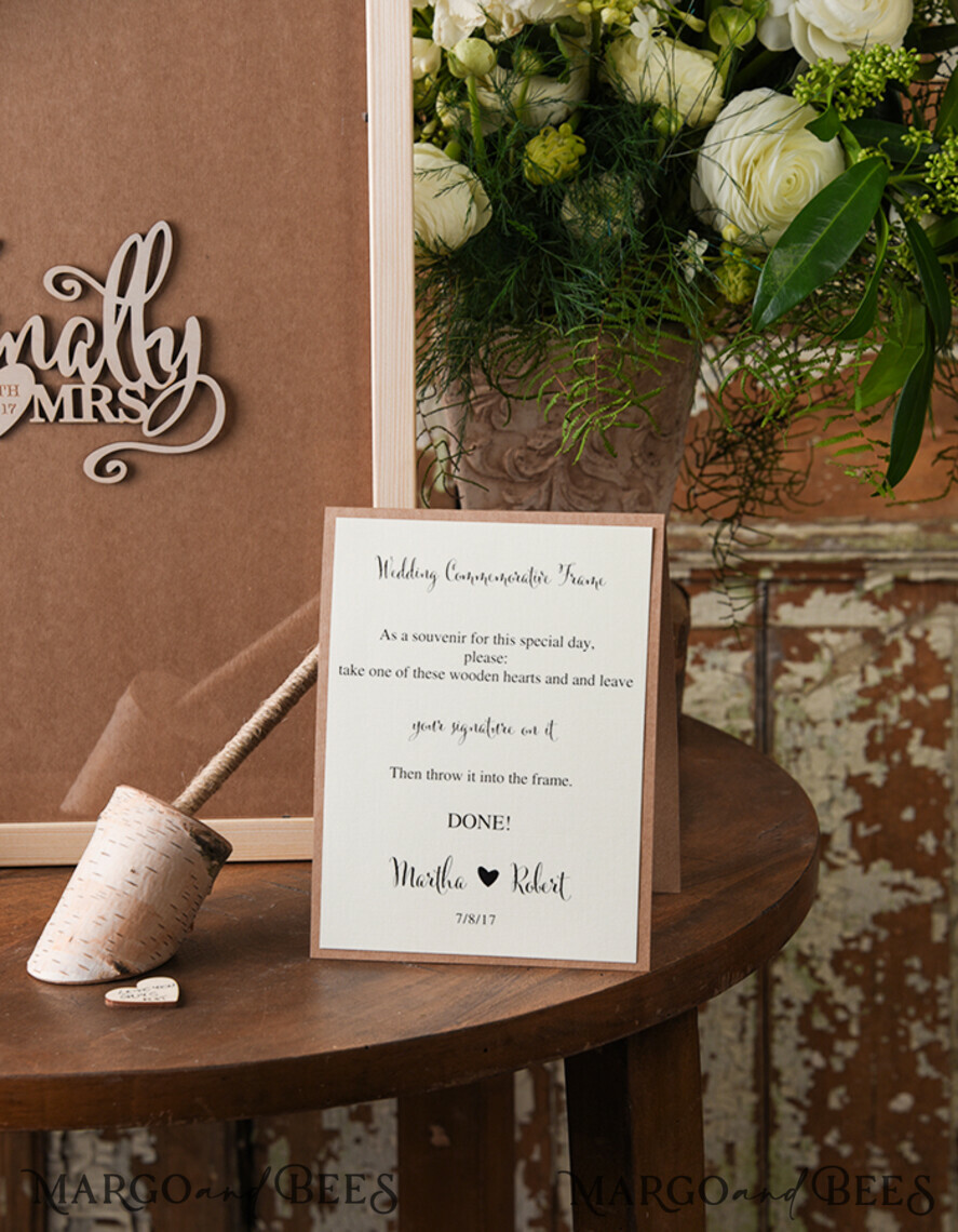 Presonalised Wedding Guest Book, unique