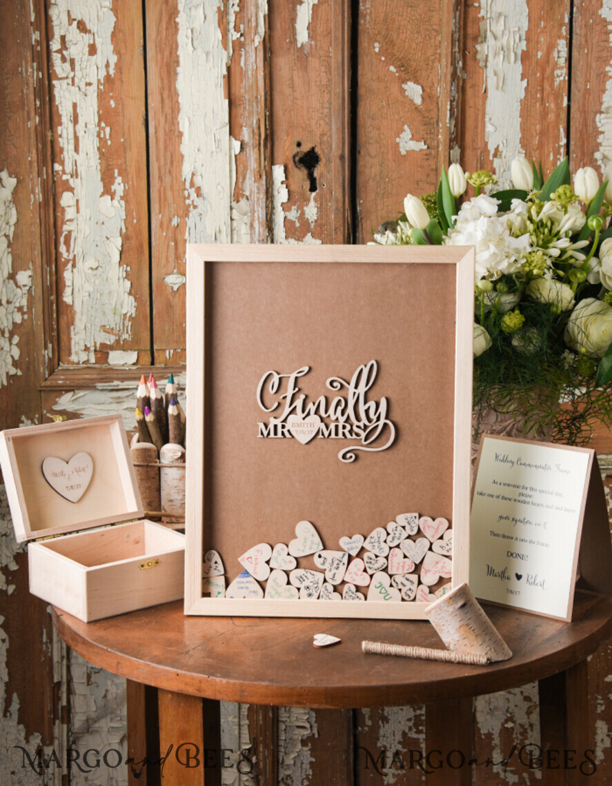 Presonalised Wedding Guest Book, unique