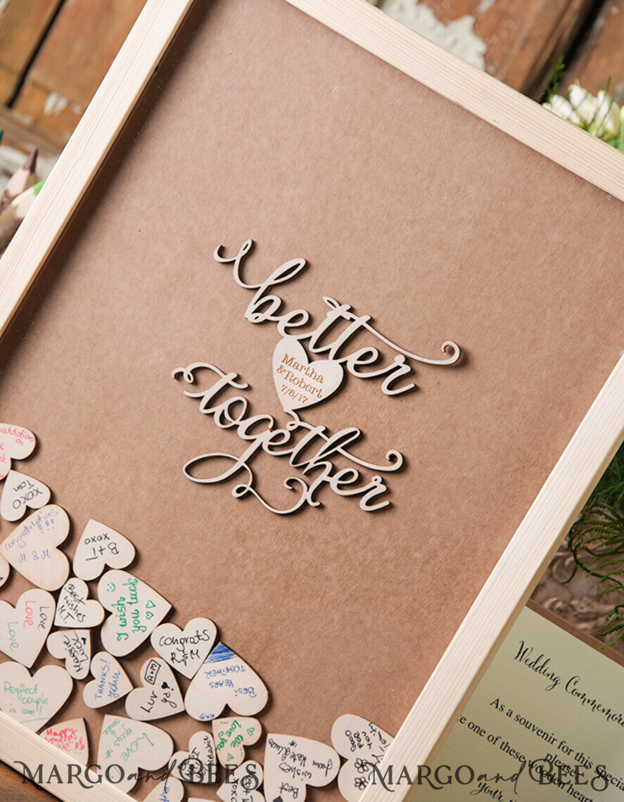 WEDDING GUEST BOOKS Alternative Wedding Guest Book Personalised, unique
