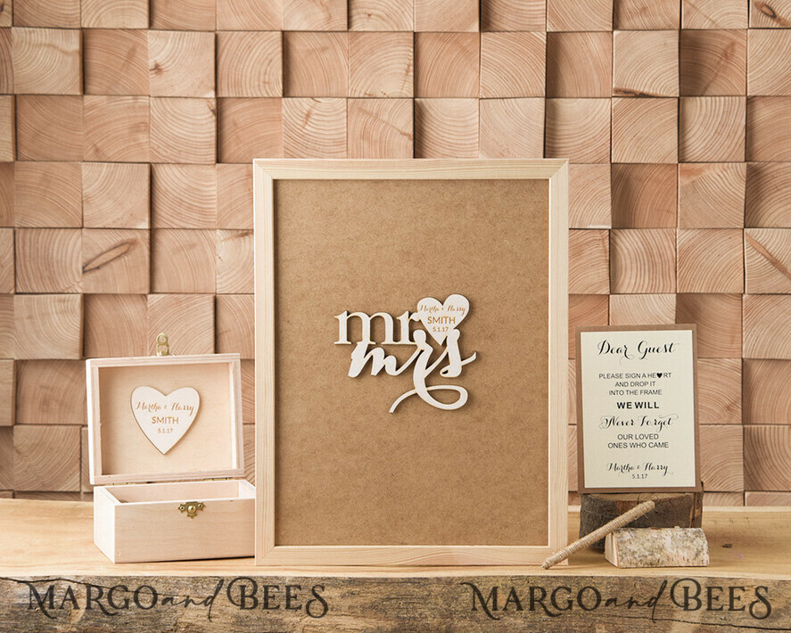 Custom Wedding Guestbook, unique