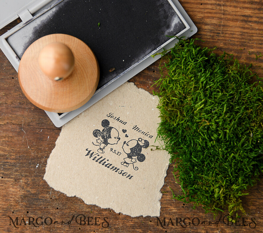 wooden stamp, couple stamp