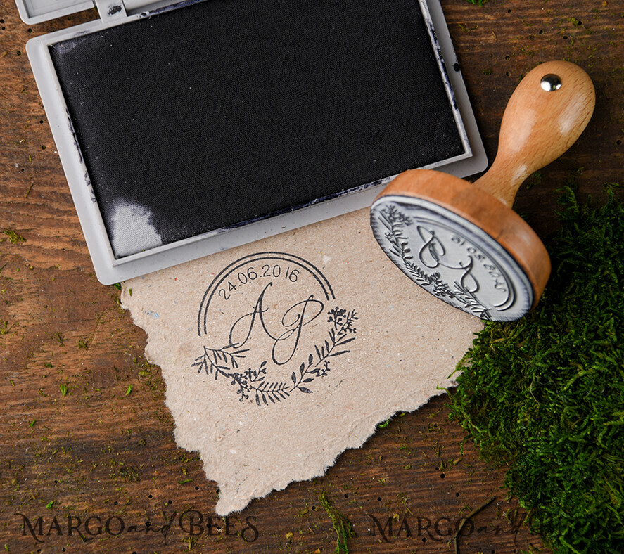 custom stamp, wooden stamp