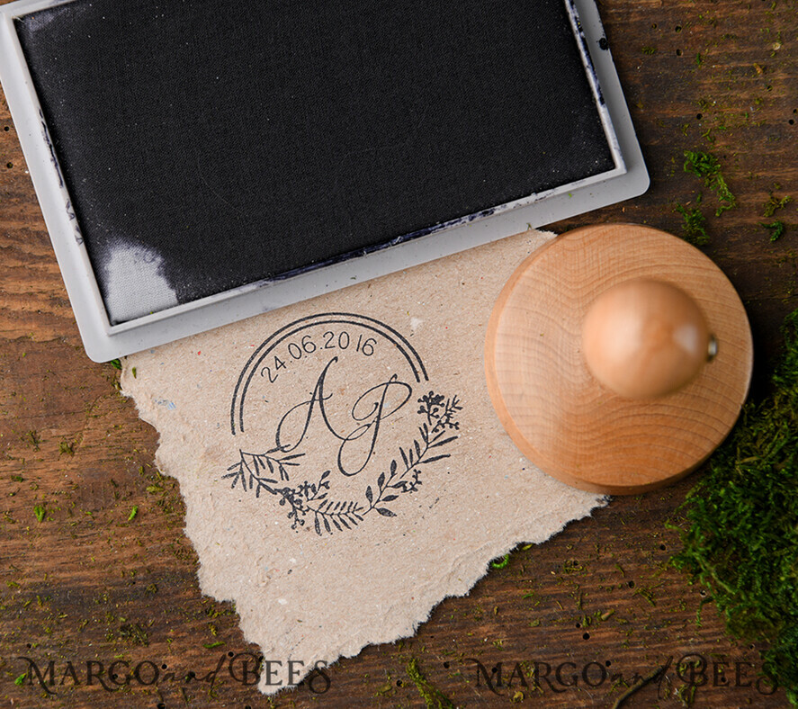 custom stamp, wooden stamp