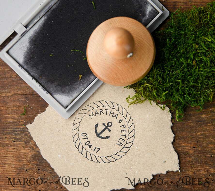 custom stamp, couple stamp