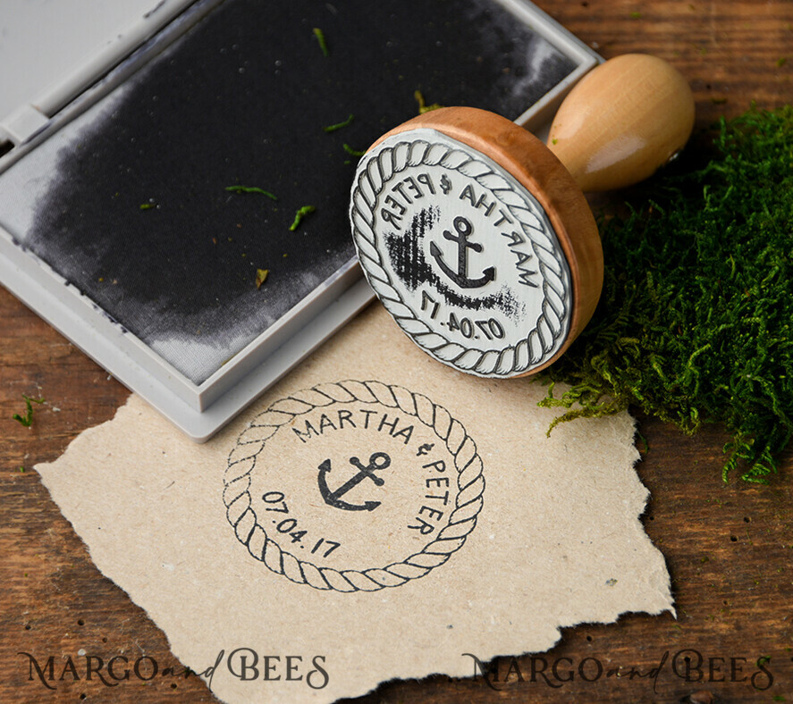 custom stamp, couple stamp