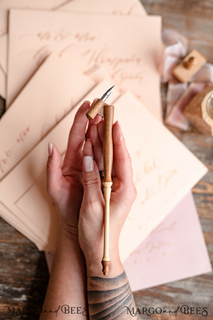 WOODEN PENHOLDERS oblique pen holder for calligraphy