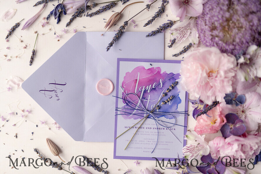WEDDING INVITATIONS modern calligraphy / fine art Wedding invitations UK, modern caligraphed invites