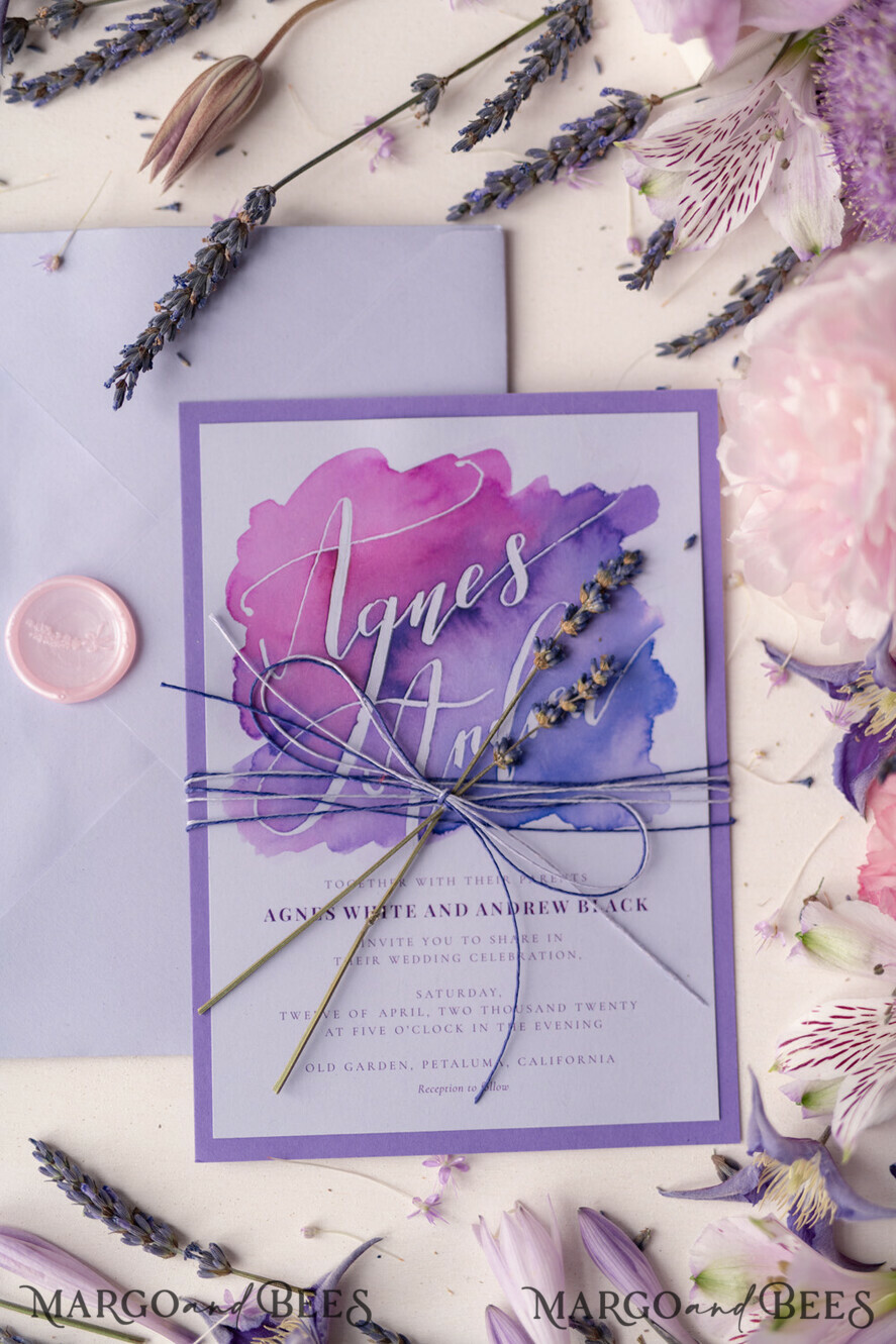 WEDDING INVITATIONS modern calligraphy / fine art Wedding invitations UK, modern caligraphed invites